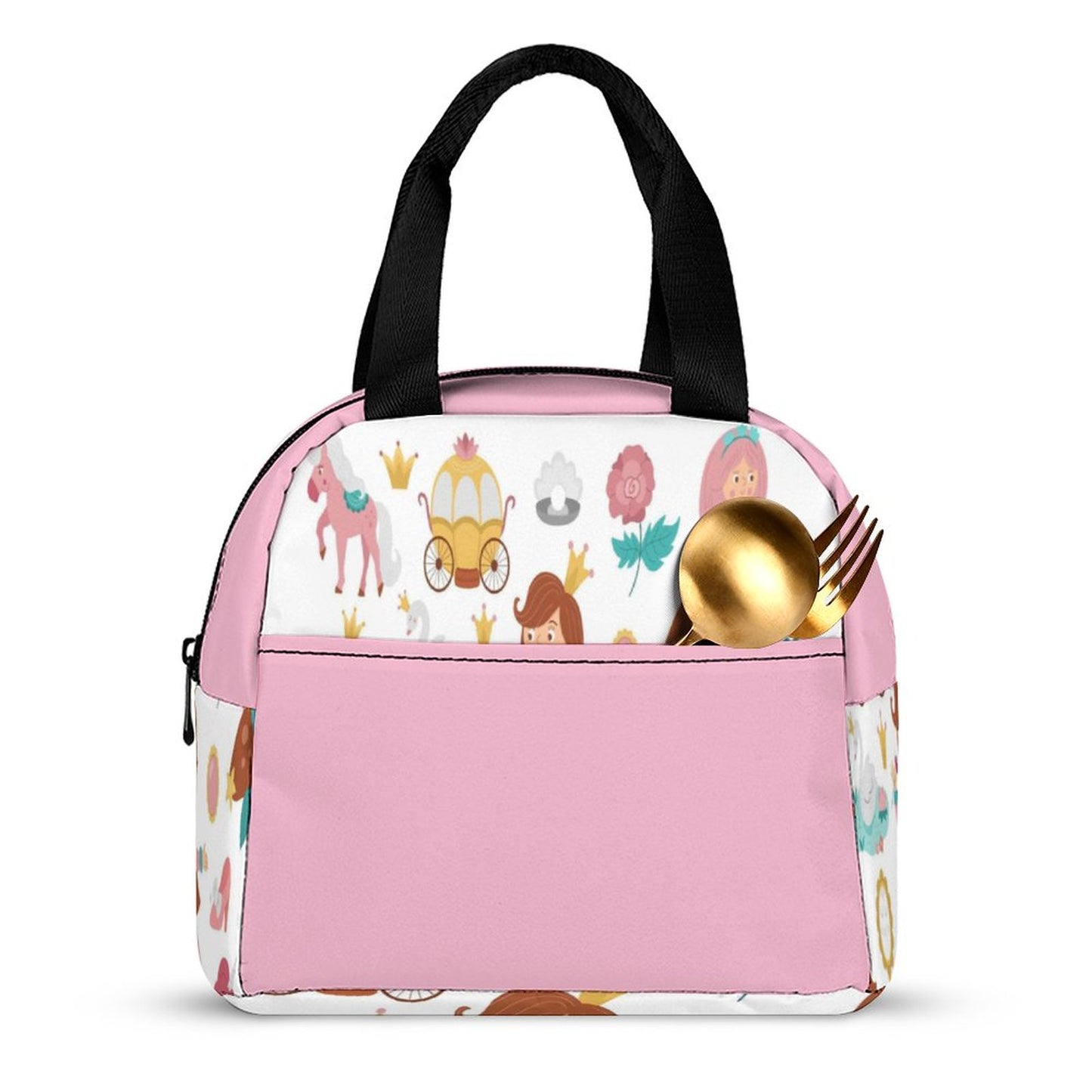 Insulated Lunch Bag with Pocket (All-Over Printing)