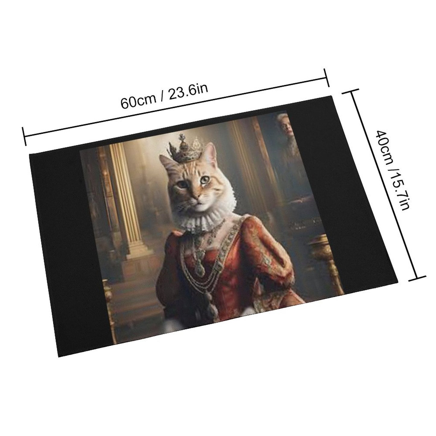 Crystal Velvet Bedroom Floor Mat