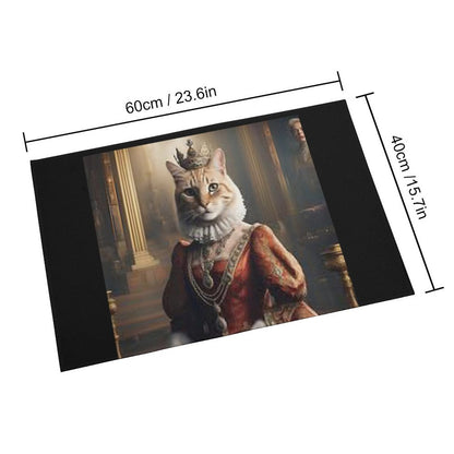Crystal Velvet Bedroom Floor Mat