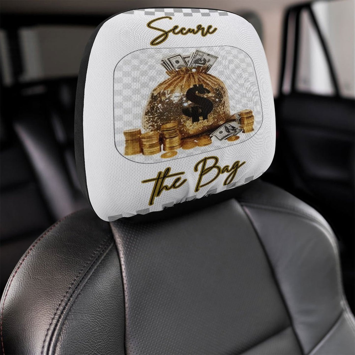 Custom Car Headrest Covers