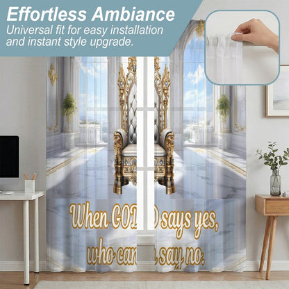 Sheer Curtain(All-Over Printing)