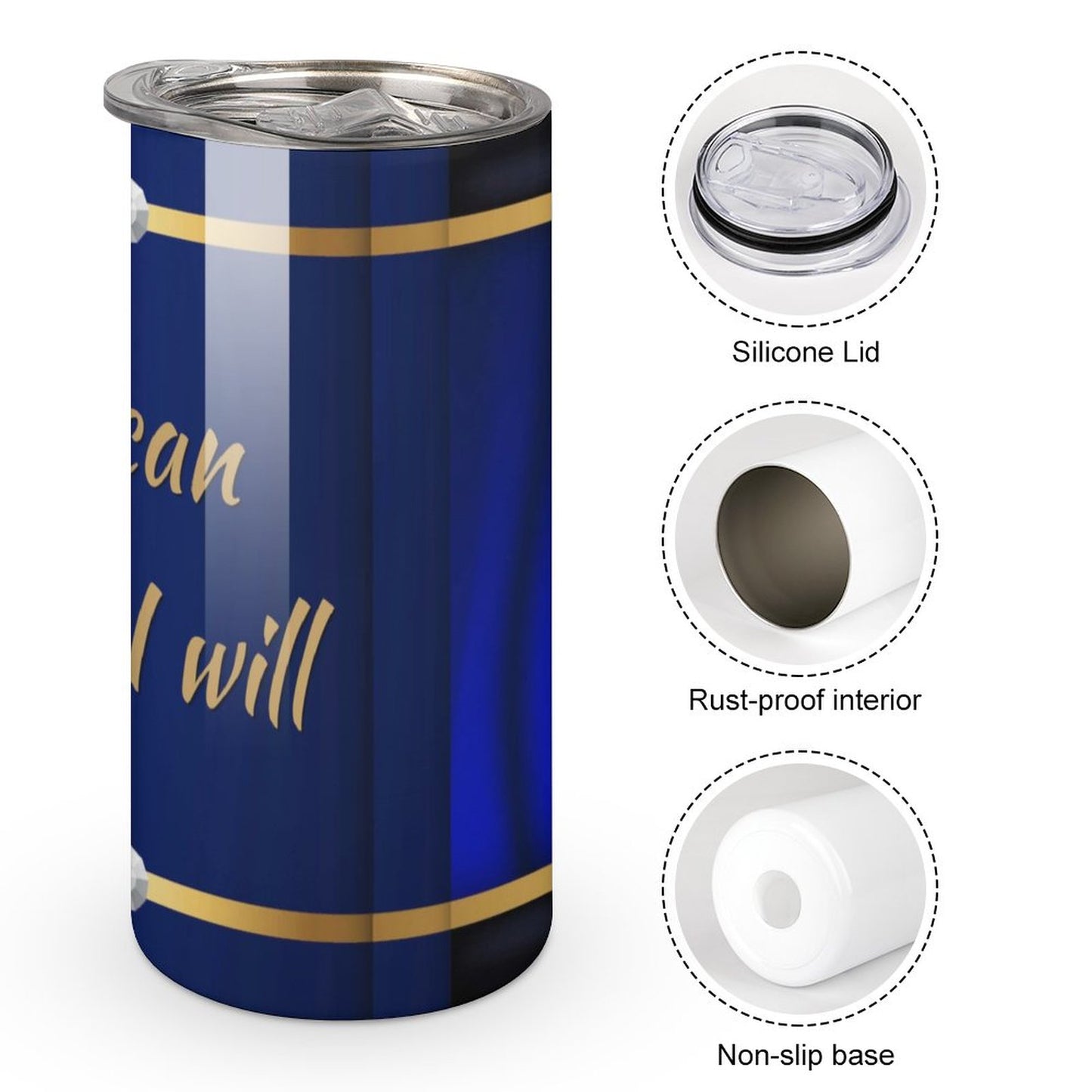 Insulated Drinking Cups with Lids
