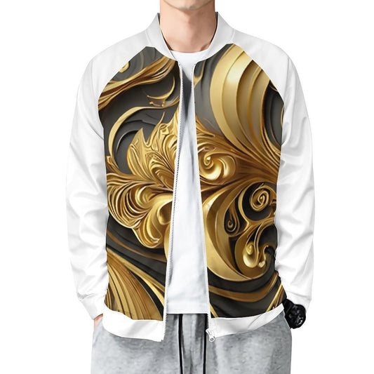 Raglan Zip-up Shirt(All-Over Printing)
