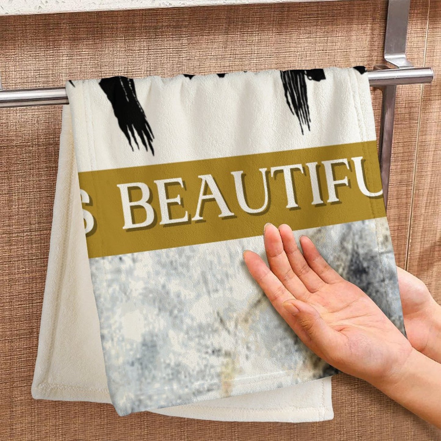 Coral Velvet Towel