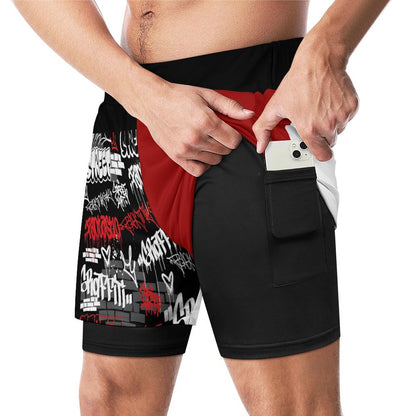 Men Beach Shorts with 4 Pockets DS076