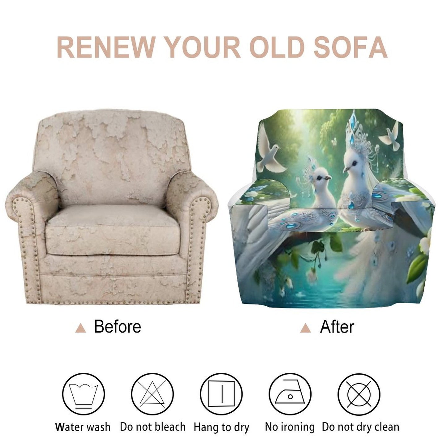 Single Sofa Cover