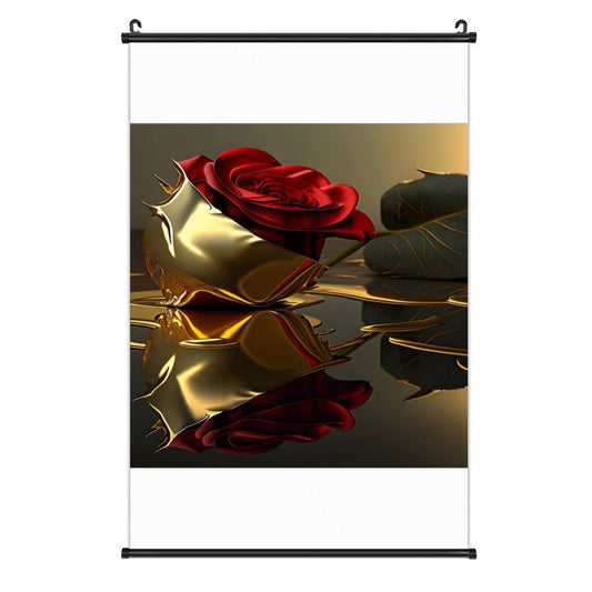 Canvas Hanging Poster with Scrolls-16"x24"/ 40x60cm