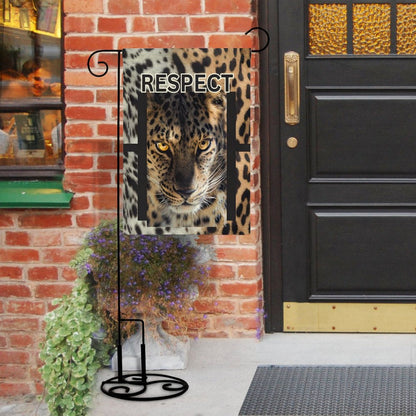 Personalized Flax Garden Flag (Identical Dual-sided Printing)