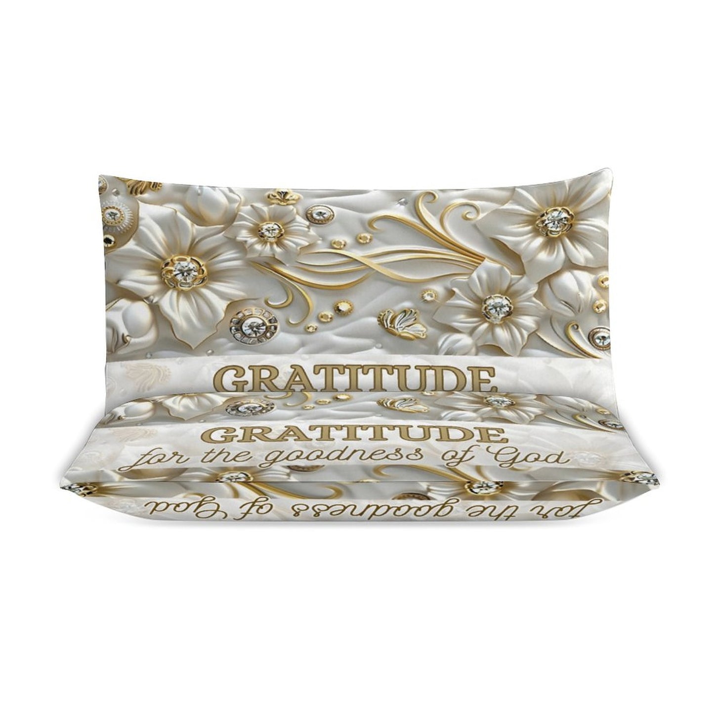 3-Piece Bedding Set-102"x90"/ 259x229cm (Dual-sided Printing)