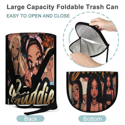 Collapsible Car Trash Bin