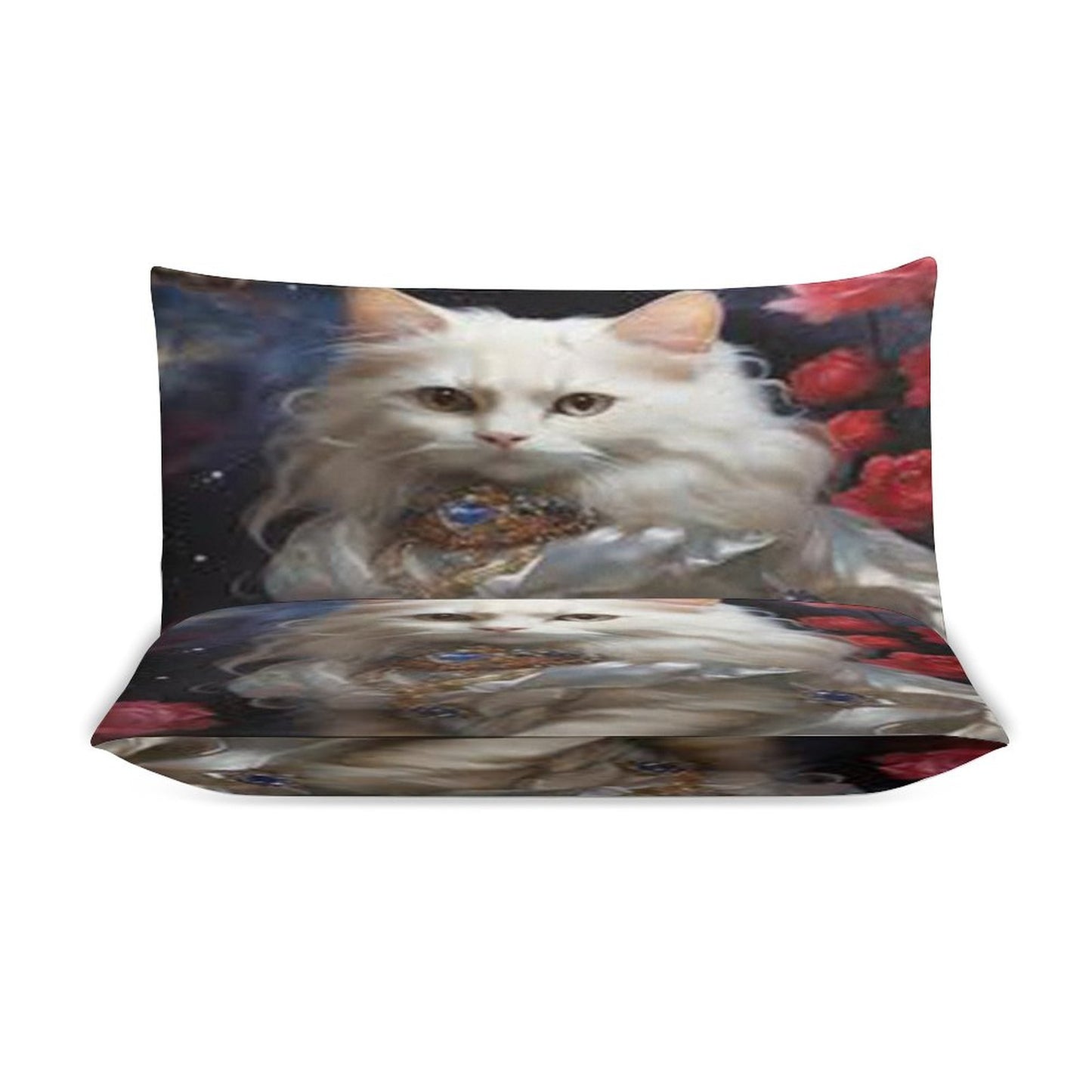 3-Piece Bedding Set-86"×70"/ 218×177cm (Dual-sidede Printing)