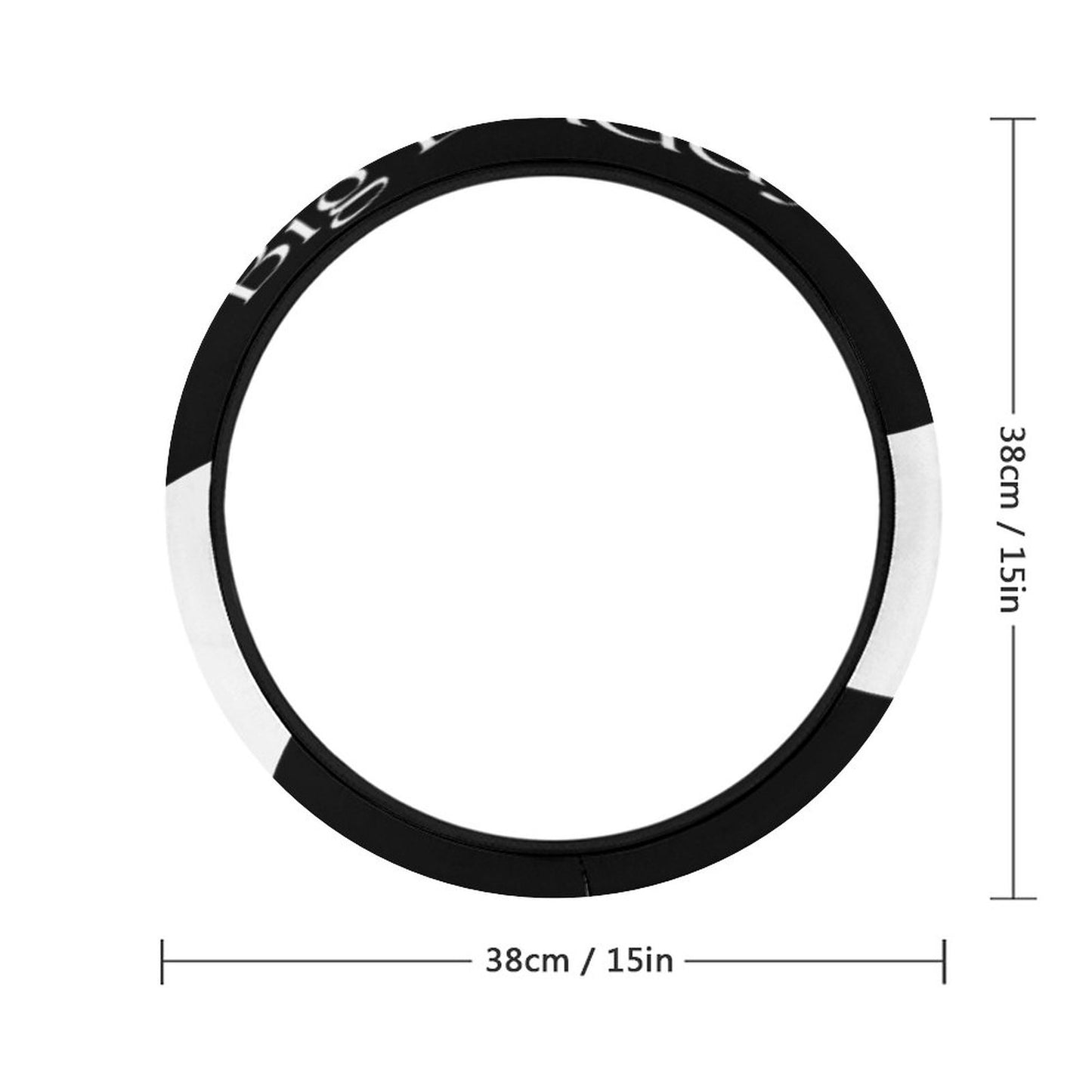 Car Steering Wheel Neoprene Cover-BIG DADDY