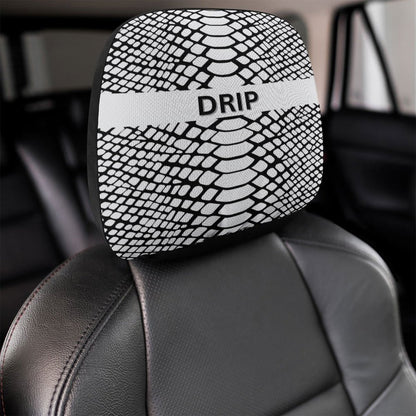 Custom Car Headrest Covers