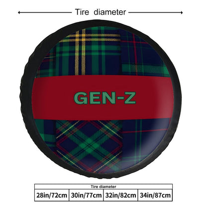 Leather Tire Cover(One-sided Printing)