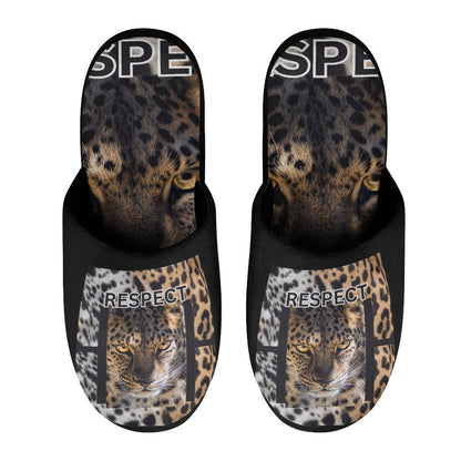 Flannel Men's Cotton Slippers