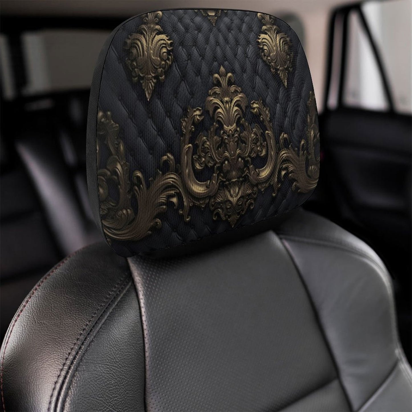 Custom Car Headrest Covers