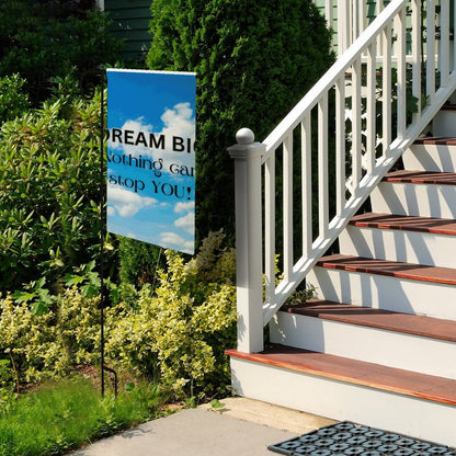 Personalized Flax Garden Flag (Identical Dual-sided Printing)