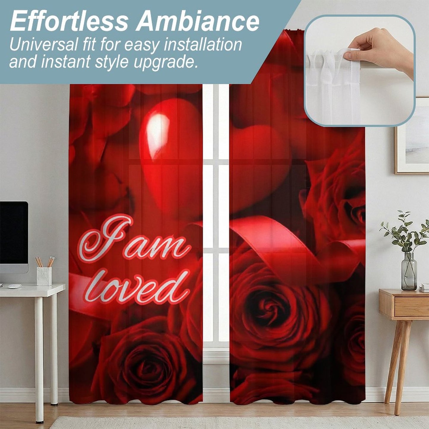 Sheer Curtain(All-Over Printing)