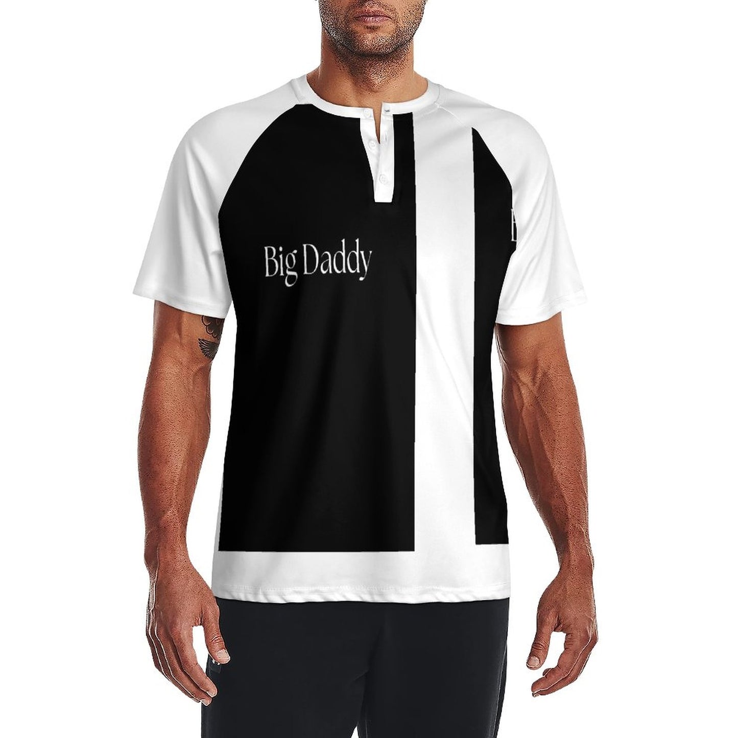 Short Sleeve Men's Raglan T-shirt DT36 (All-Over Printing)