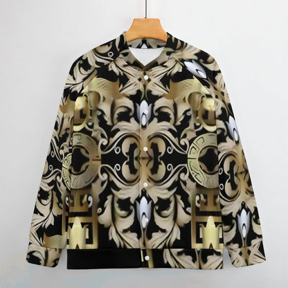 Men's Baseball Jacket (All-Over Printing)
