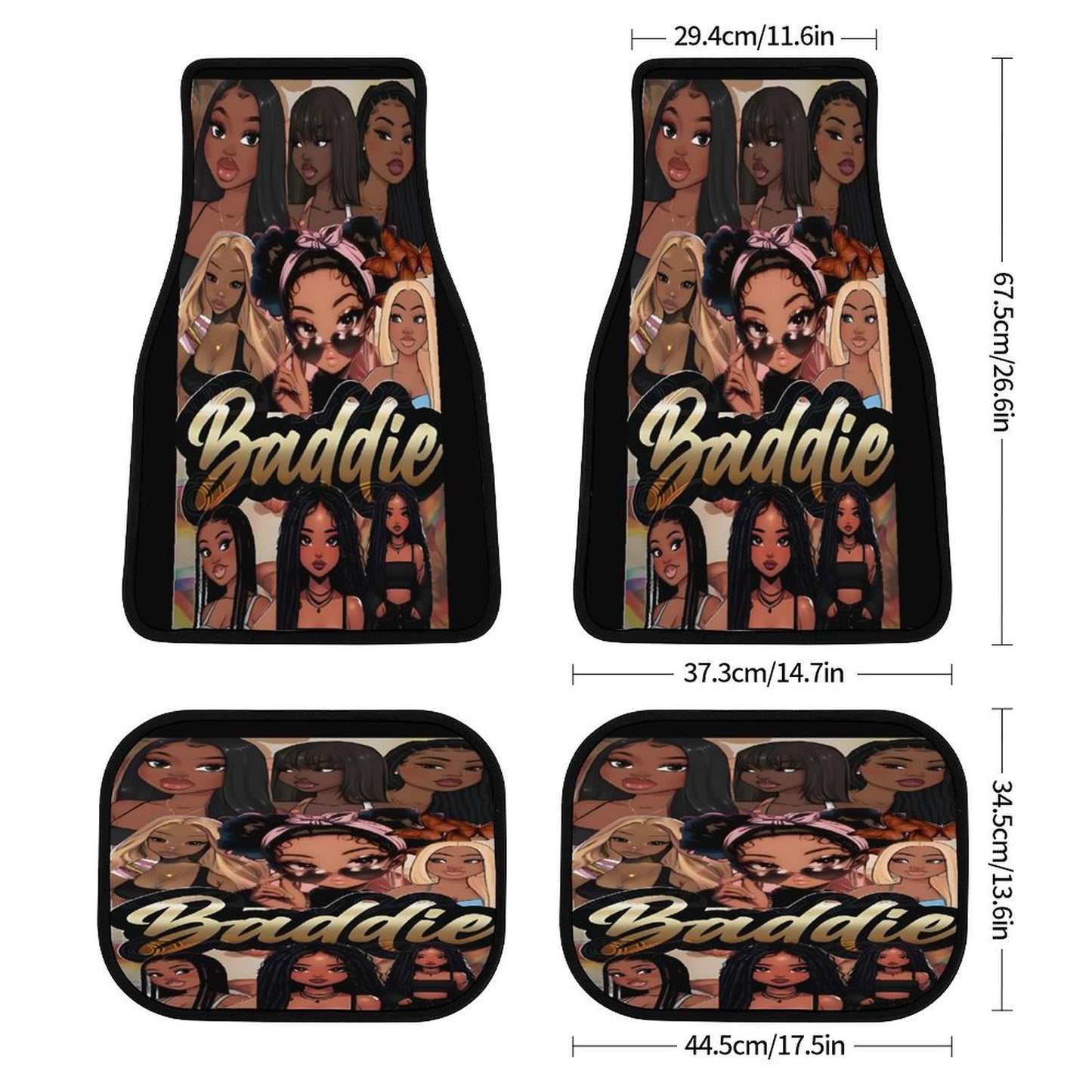 Car Mat Set of 4
