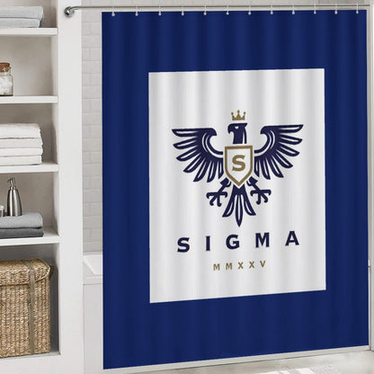 Shower Curtain Set with 3 Rugs