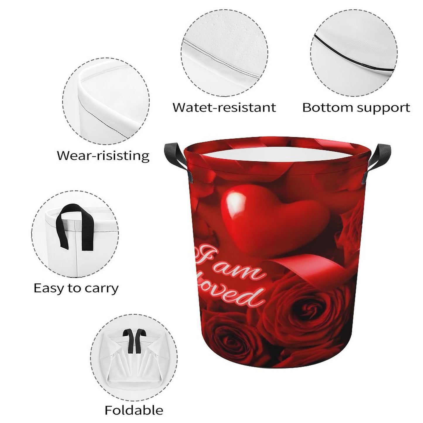 Oxford Collapsible Laundry Basket