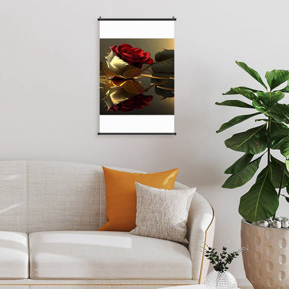 Canvas Hanging Poster with Scrolls-16"x24"/ 40x60cm