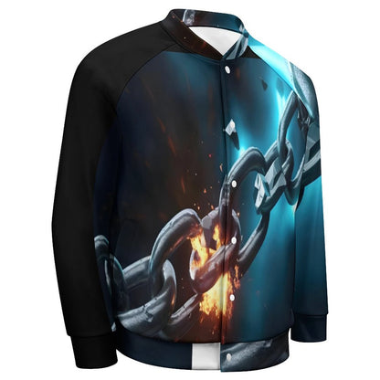 Men's Baseball Jacket (All-Over Printing)