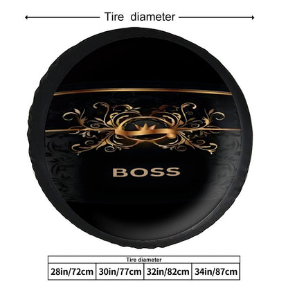 Leather Tire Cover(One-sided Printing)