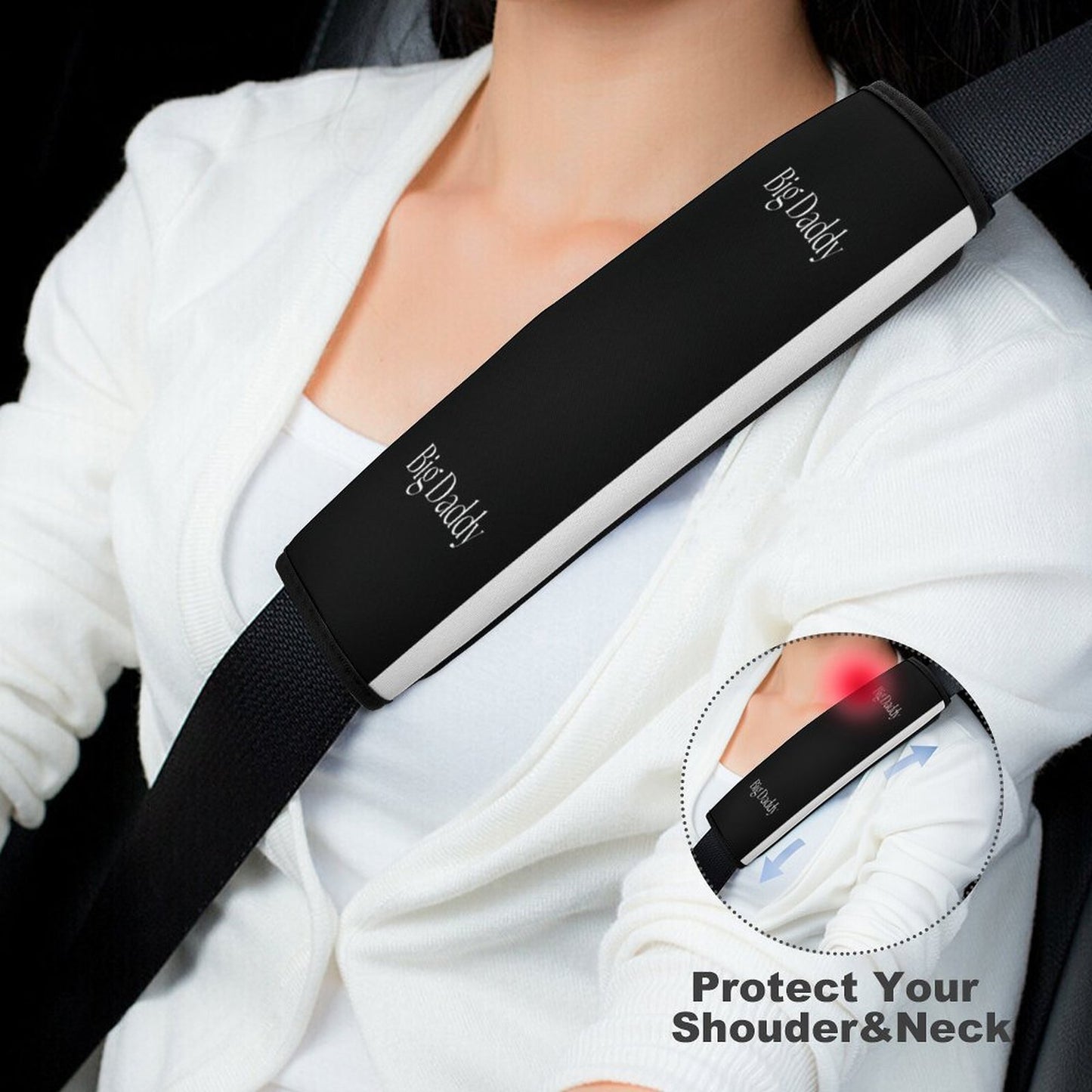 Car Seat Belt Shoulder Pads-BIG DADDY