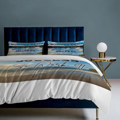 3-Piece Bedding Set-102"x90"/ 259x229cm (Dual-sided Printing)