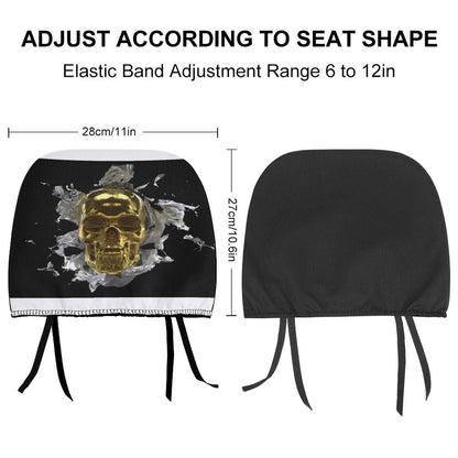 Custom Car Headrest Covers