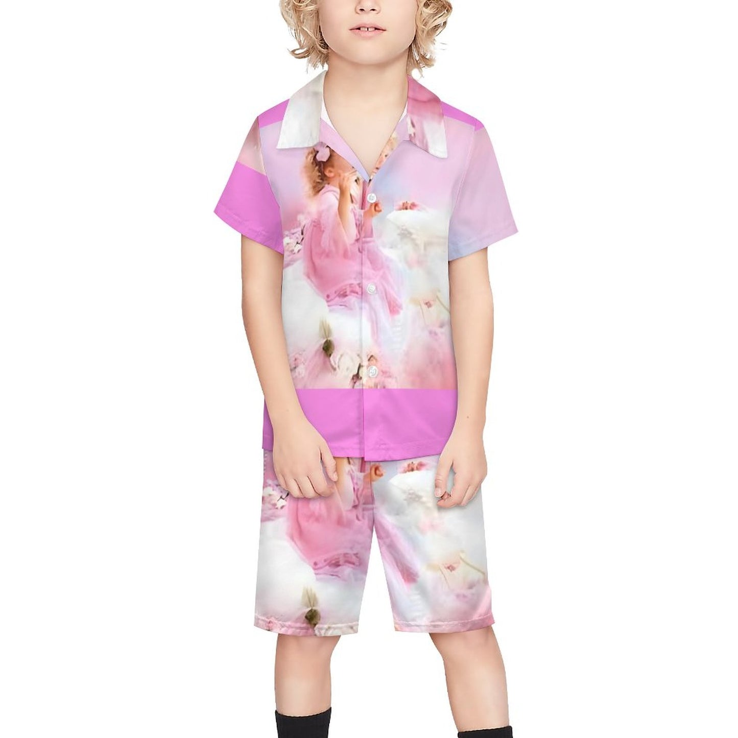 Children's Casual Beach Outfit A27TZ (All-Over Printing)