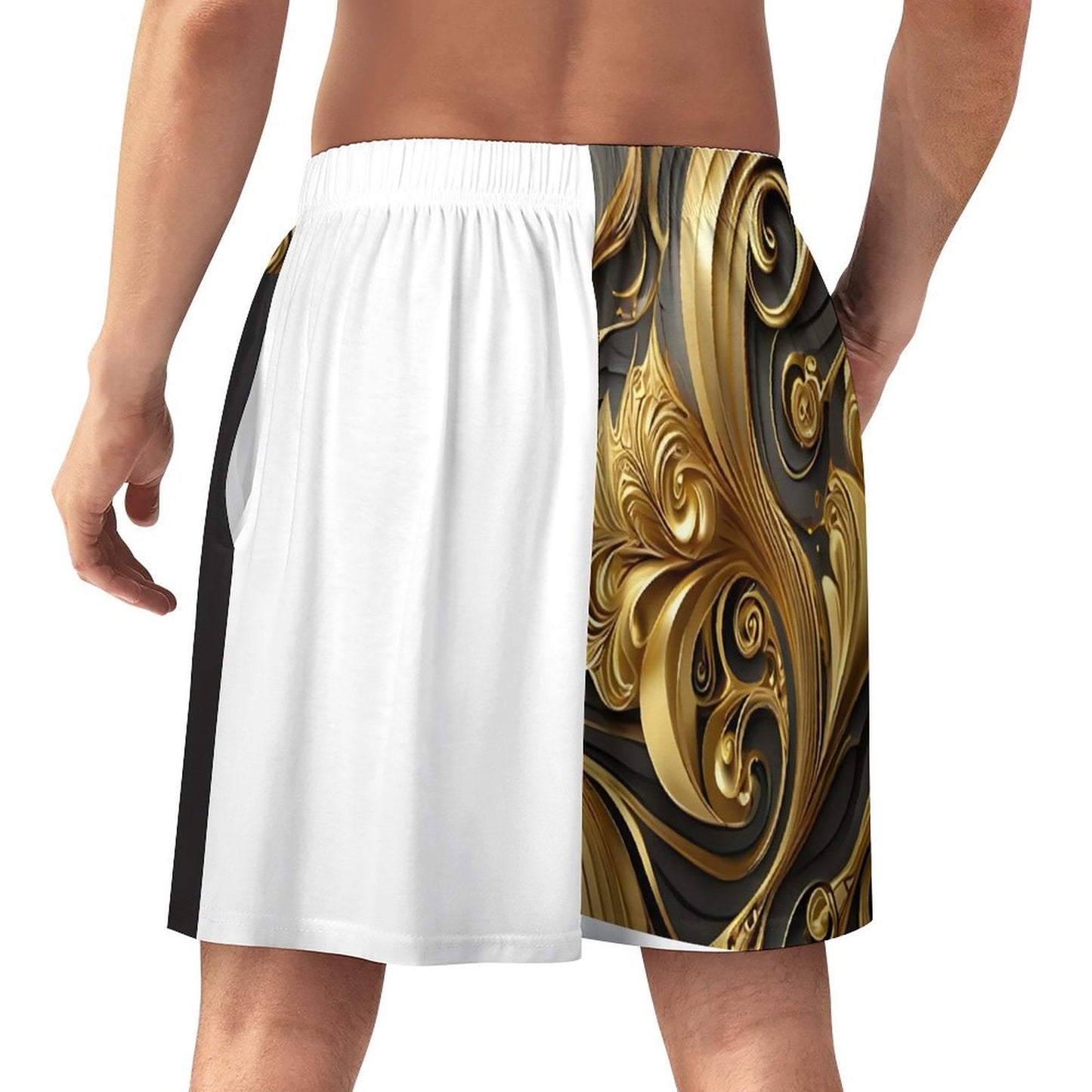 170gsm Pajama Shorts for Men LM012 (All-Over Printing)