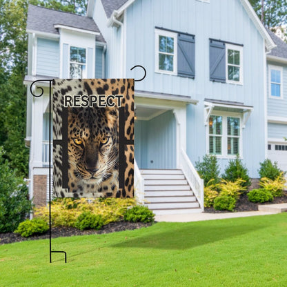 Personalized Flax Garden Flag (Identical Dual-sided Printing)