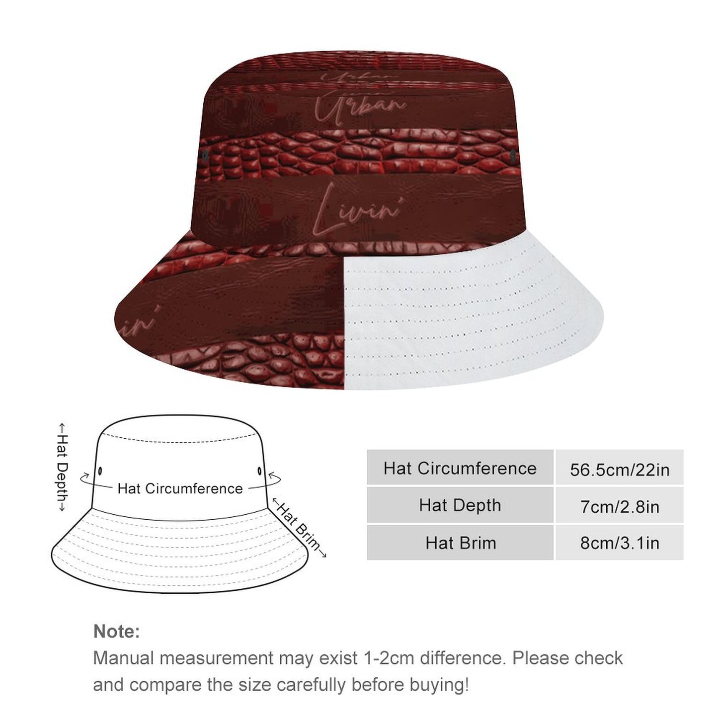 Adult UnisexBucket Hat (All-Over Printing)