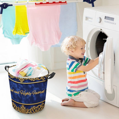 Oxford Collapsible Laundry Basket