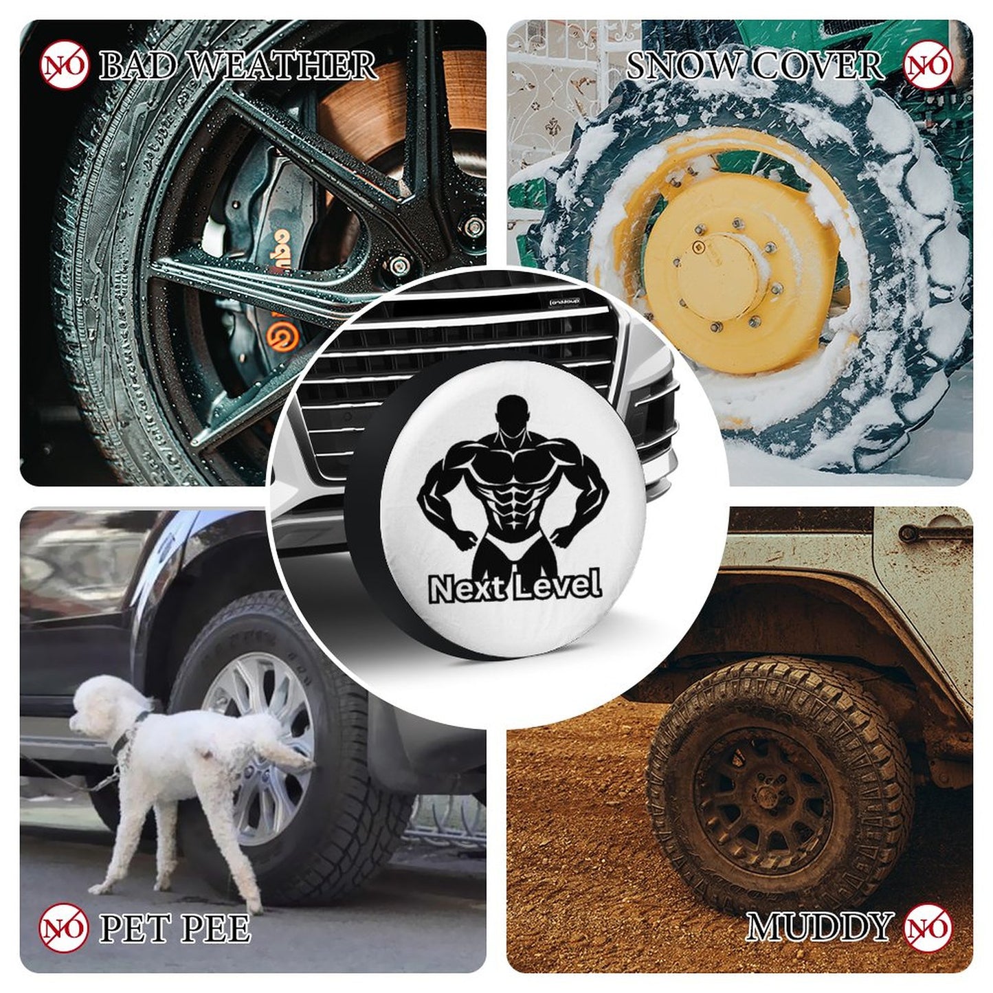 Oxford Cloth Tire Cover
