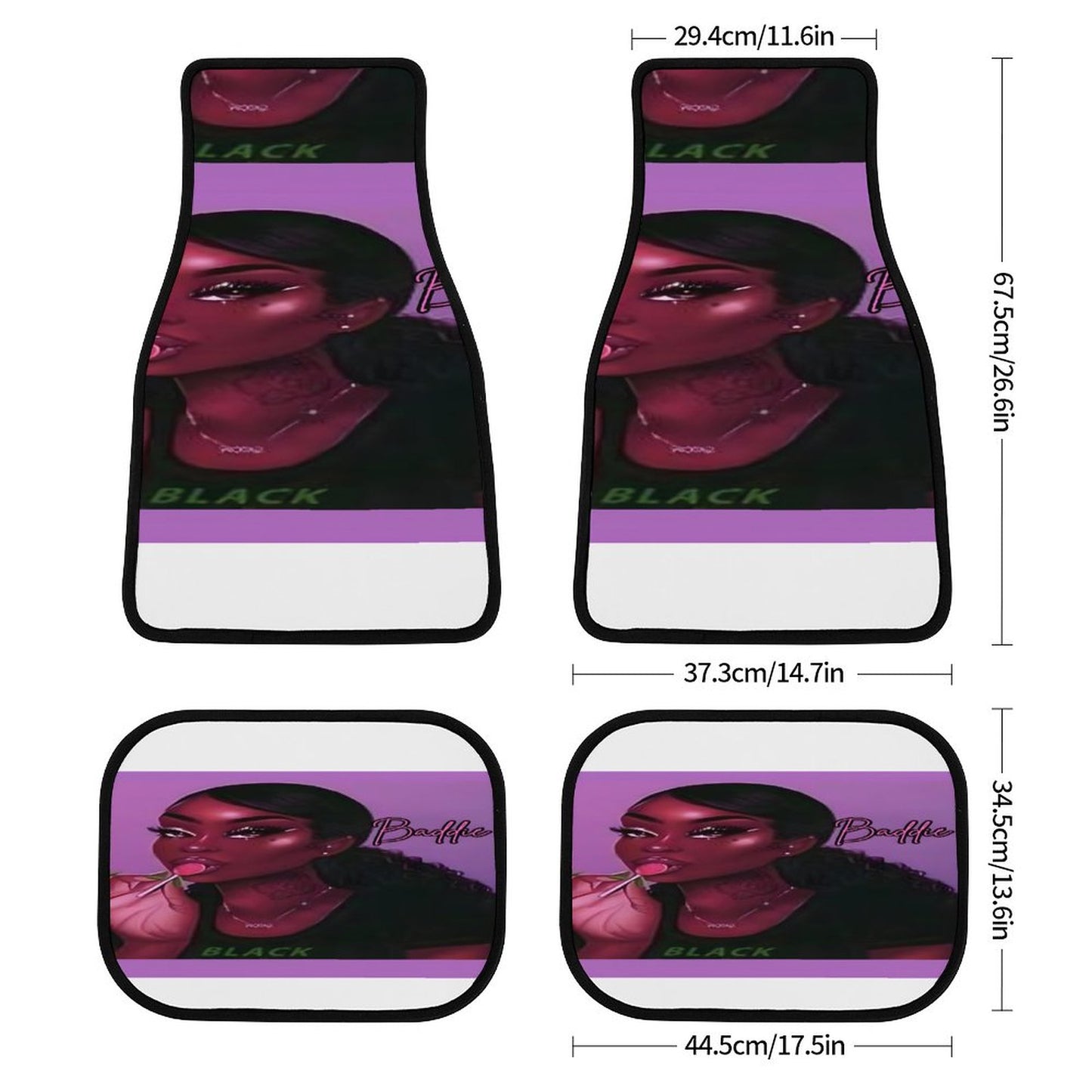 Car Mat Set of 4