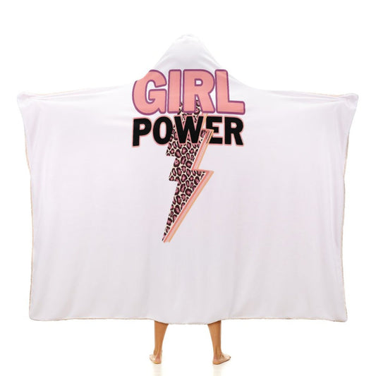 Wrap Hooded Blanket-60"x80"/ 150x200cm