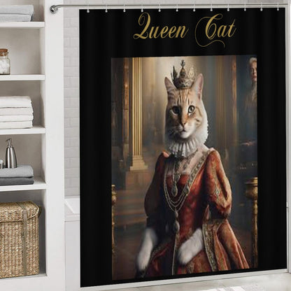 Shower Curtain Set with 3 Rugs