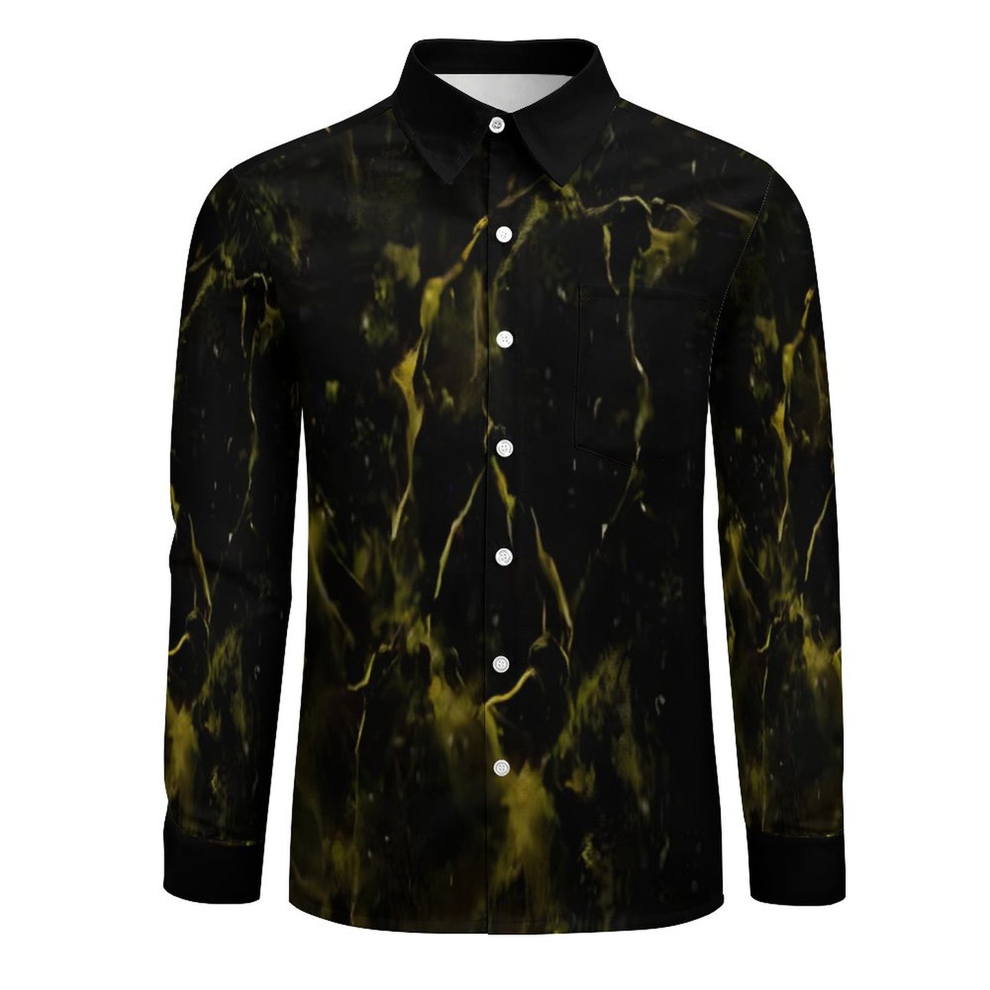 Men's Long Sleeve Shirt with Pocket LS (All-Over Printing)