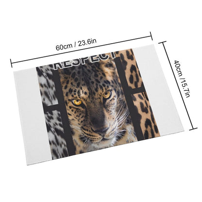 Crystal Velvet Bedroom Floor Mat