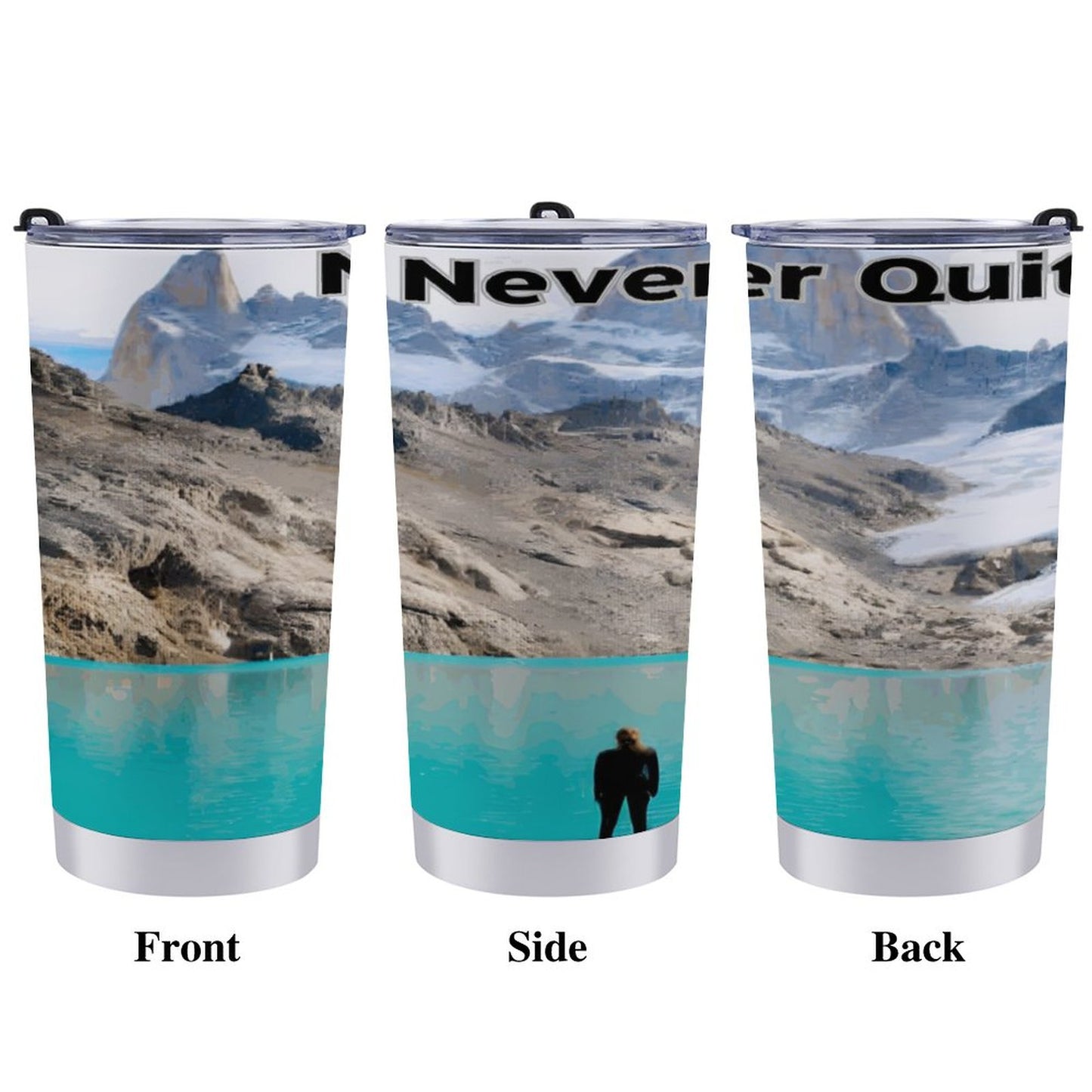 Car Travel Mug Set with Cleaning Kit (590ml/20oz)