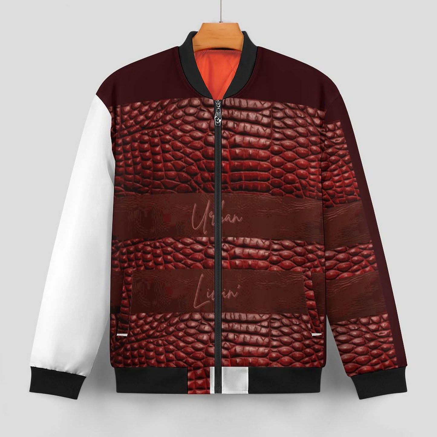 180gsm Zipper Bomber Jacket BMJ (All-Over Printing)