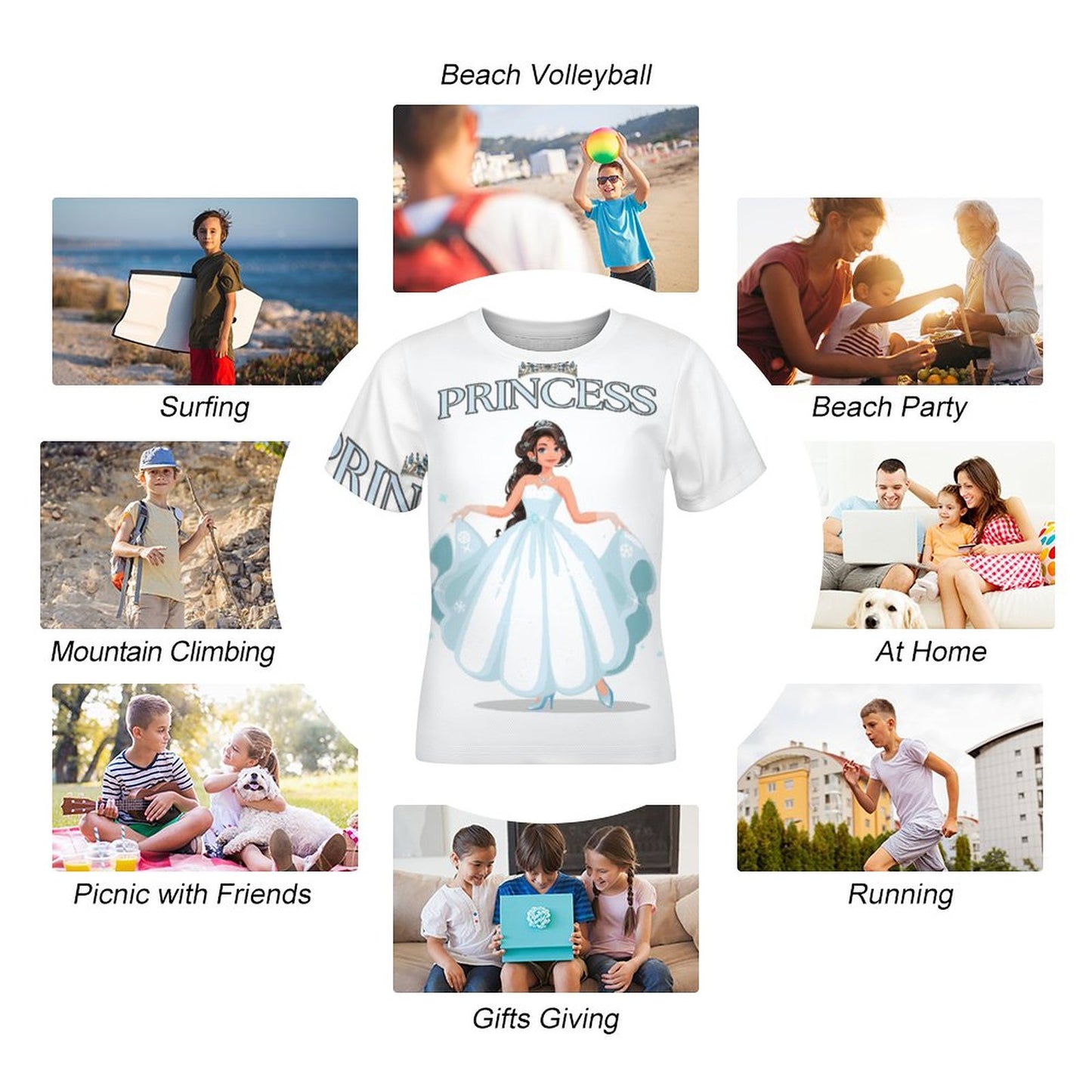 Short Sleeve Kid's T-Shirt ET (All-Over Printing)