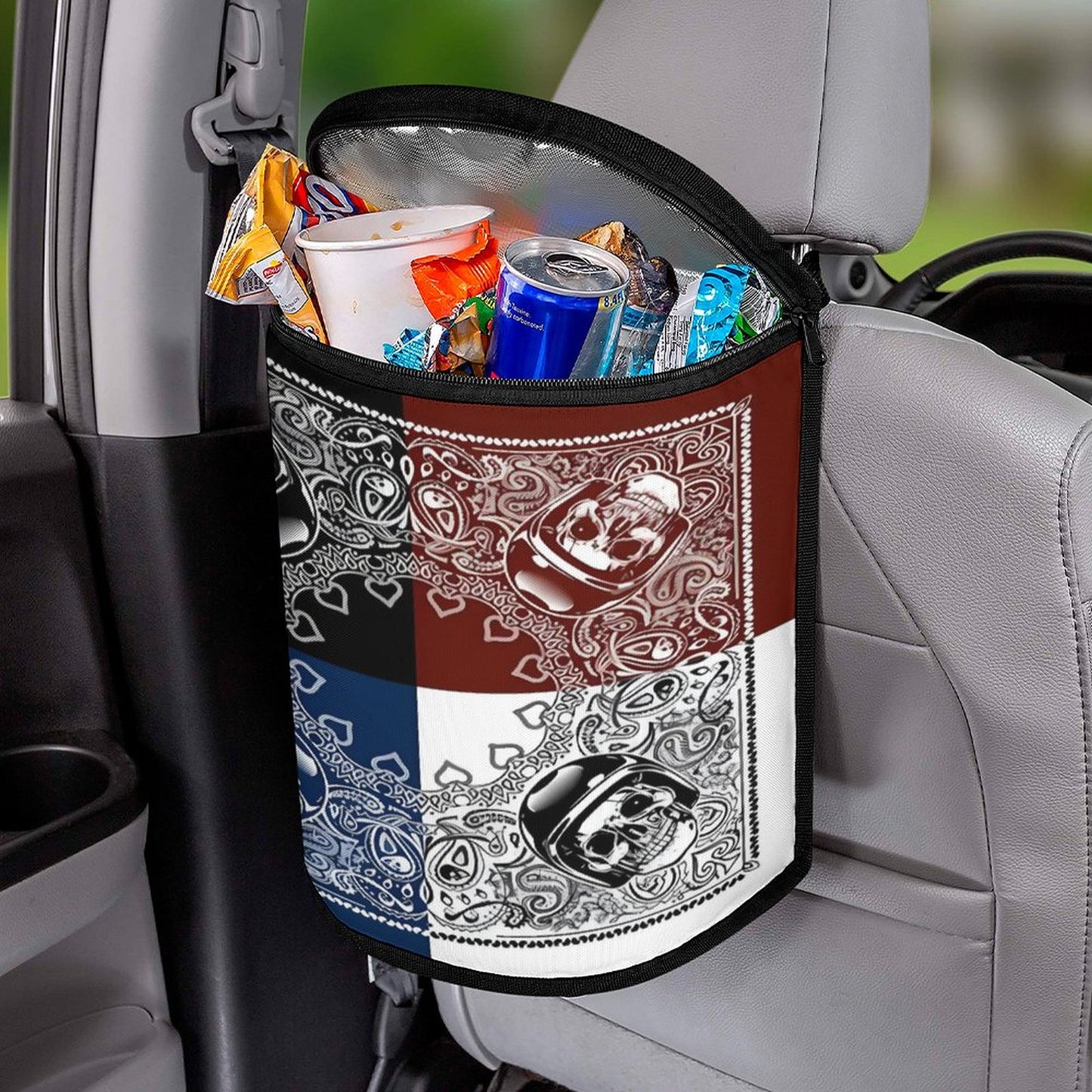 Collapsible Car Trash Bin