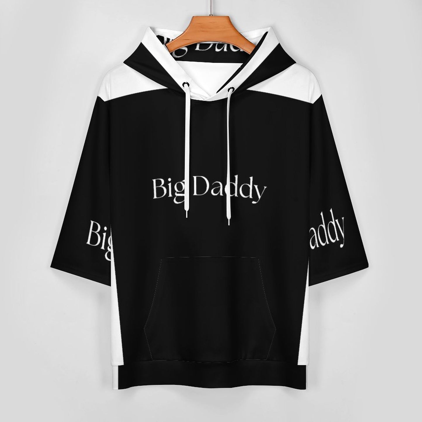 Half Sleeve Hoodie***S-XL-BIG DADDY