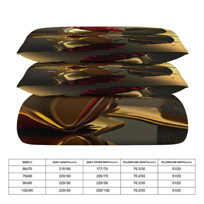 3-Piece Bedding Set-102"x90"/ 259x229cm-KING/CALIFORNIA KING